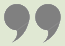 A large closing quote
